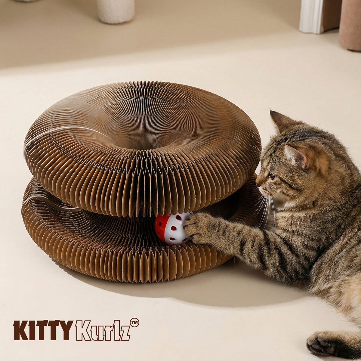 Kitty Kurlz™ [2 Kitty Kurlz + 2 Kurlz Balls]